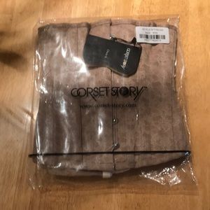 NEW waspie corset with hip extensions. Size w30